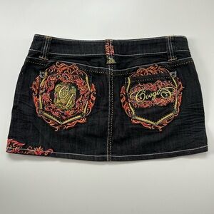 Y2k COOGI skirt denim